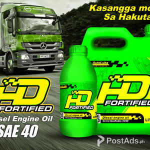 AutoLube HD Fortified SAE 40 Motor Diesel Engine Oil | PostAds PH