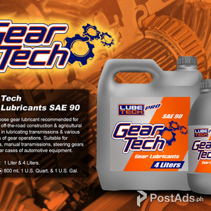 Autolube Geartech SAE 90 Gear Oil Lubricant | PostAds PH
