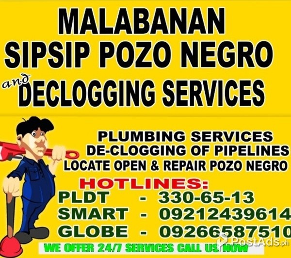 JNA PLUMBING SIPHONING SERVICES 09212439614 /09266587510 /330-65-13 