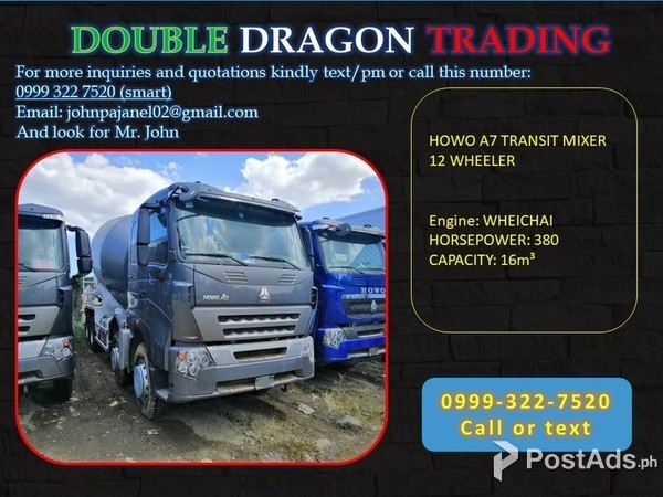 Sinotruk HOWO TRANSIT MIXER