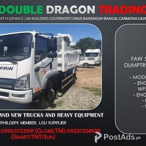 FAW 6 WHEELER MINI DUMP 5CBM | PostAds PH
