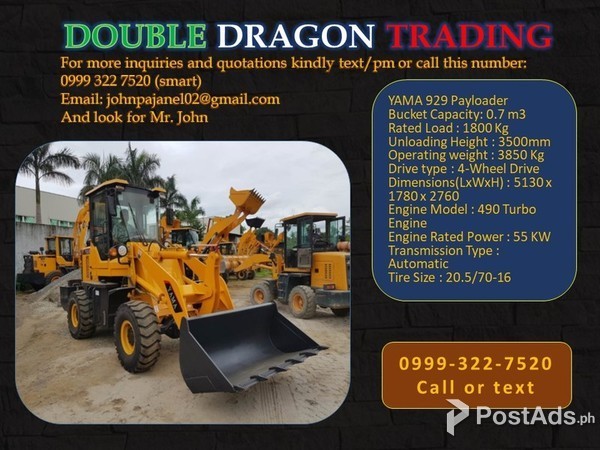 WHEEL LOADERS PAY LOADERS YAMA