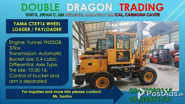 YAMA 916 MINI PAYLOADER