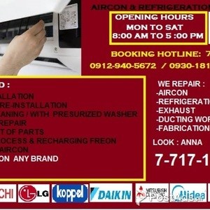 Aircon Cleaning, Repair ,Install ,Dismantling, Freon Charging service | PostAds PH
