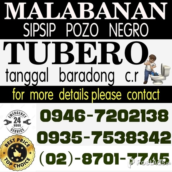 QUEZON CITY MALABANAN TUBERO BATASAN HILLS AREA 8701-7745 09467202138
