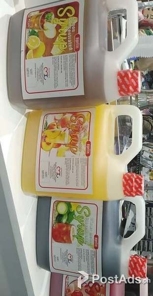 fruit syrups