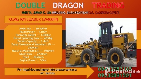 WHEEL LOADER / PAYLOADER XCMG