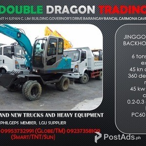JINGGONG J680 WHEEL BACKHOE-EXCAVATOR | PostAds PH