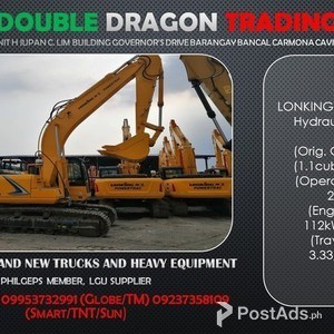 LONKING CDM6225 1.1cbm HYDRAULIC EXCAVATOR | PostAds PH