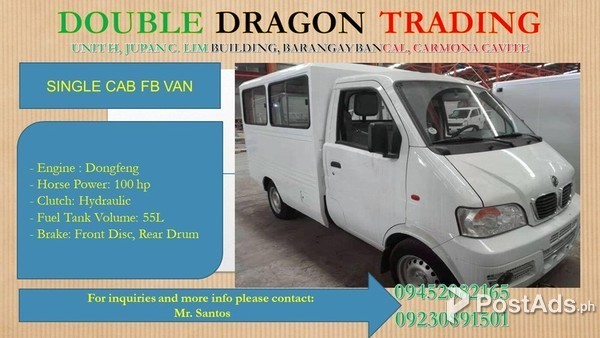 SINGLE CAB FB VAN
