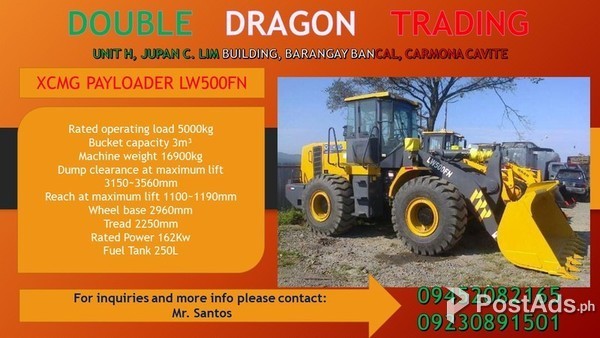 XCMG LW500FN PAYLOADER / WHEEL LOADER