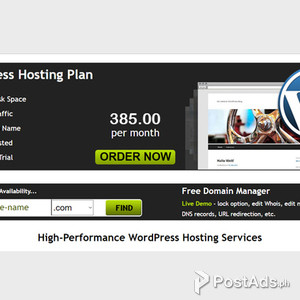 Cheap Wordpress Web Design + Hosting | PostAds PH