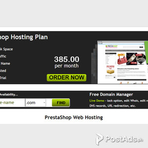 Cheap Prestashop Web Design + Hosting | PostAds PH