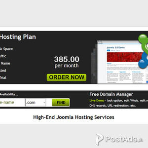 Cheap Joomla Web Design + Hosting | PostAds PH