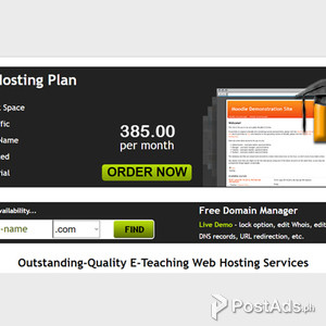Cheap Moodle Web Design + Hosting | PostAds PH