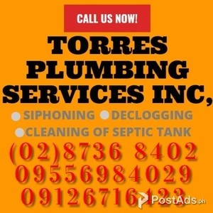 malabanan siphoning declogging services 09655394941Q | PostAds PH