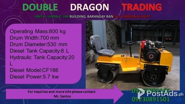 YAMA SIT AND WALK BEHIND 800KG