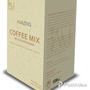 Amazing Coffee Mix with Glutathione | PostAds PH