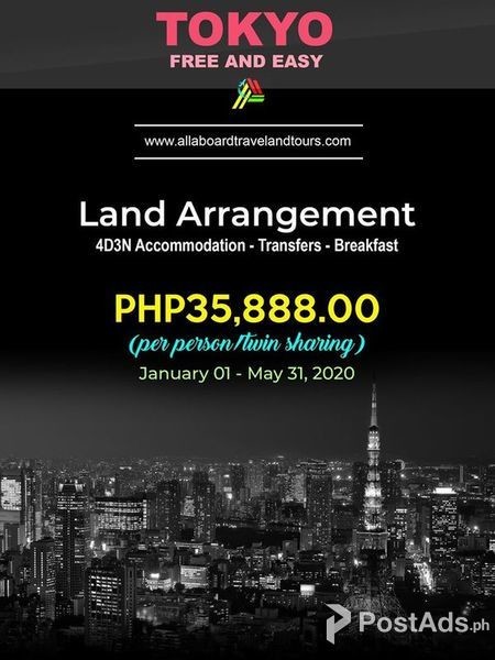 Tokyo Free and Easy Land Arrangement