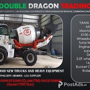 BRANDNEW YAMA SELF FEEDING CONCRETE MIXER(2.4cbm) | PostAds PH