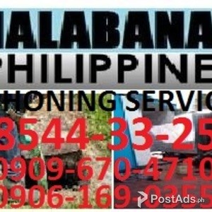 RAA Malabanan Services Quezon City/85443325.09096704710 | PostAds PH