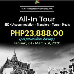 Bangkok All-In Tour | PostAds PH