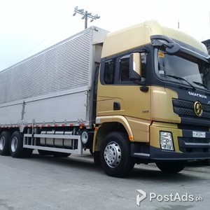 Shacman X3000 10-wheel 6x2 32 foot Wing Van Truck | PostAds PH