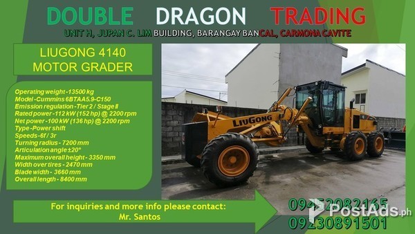 MOTOR GRADER LIUGONG