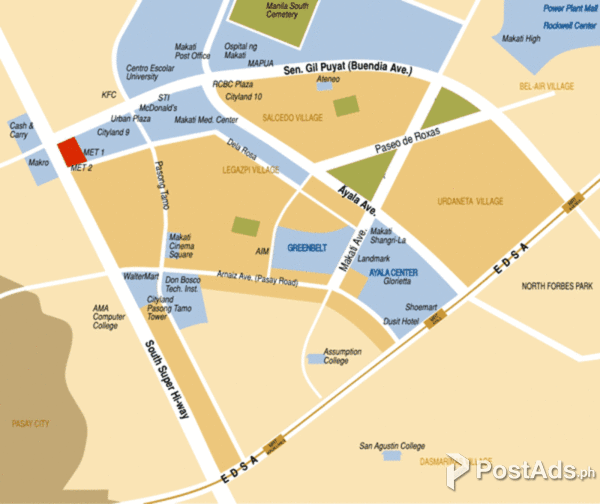 MAKATI CONDO AFFORDABLE READY MOVE IN, NEAR AYALA OFFICE 
