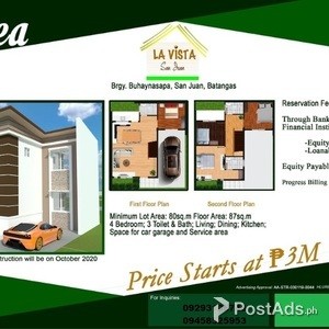 For Sale - House and Lot in San Juan, Batangas | PostAds PH