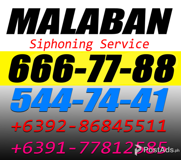 JAT Malabanan Siphoning and Plumbing Services 24/7 :D