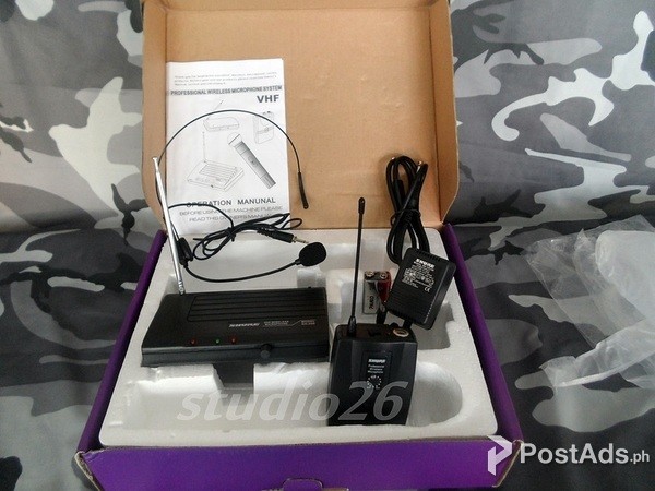 lapel headworn head mic wireless