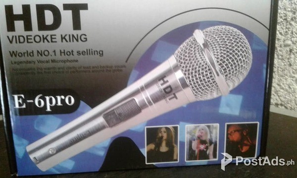microphone hdt mic. karaoke mic. videoke microphone