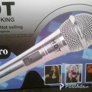 microphone hdt mic. karaoke mic. videoke microphone | PostAds PH