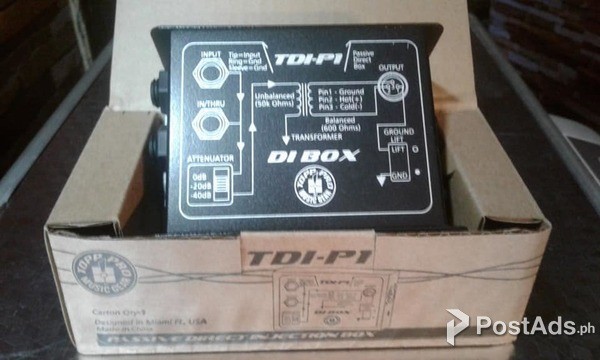 direct box D.I box direct injection