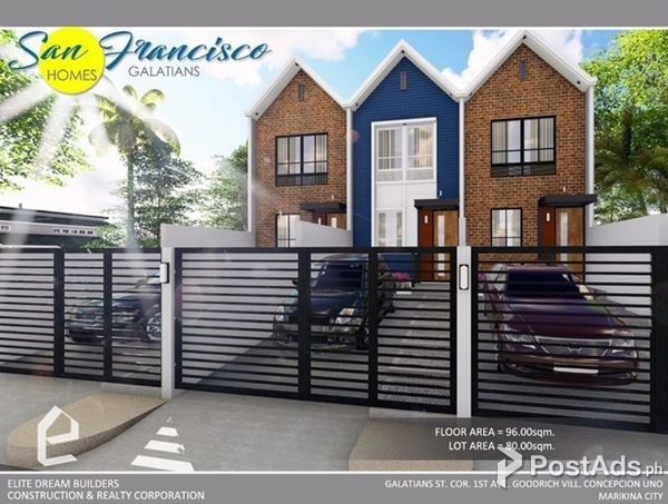 Affordable townhouse for sale Marikina City