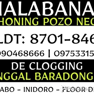 MAKATI MALABANAN SIPSIP POZO NEGRO DECLOGGING TANGGAL BARA 09753315388 | PostAds PH