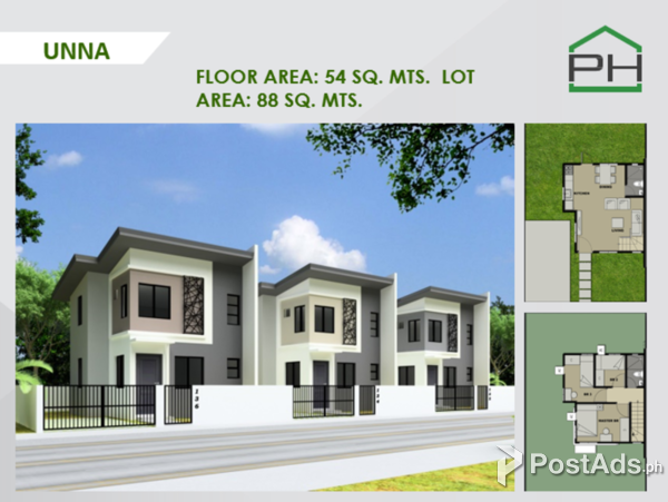 Affordable House and Lot - Unna