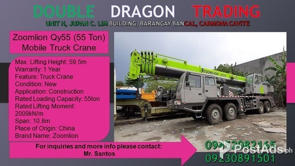 MOBILE CRANE ( ZOOMLION )