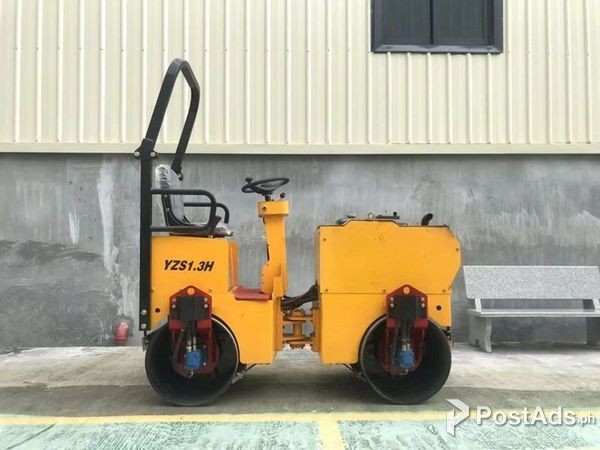 Full Hydraulic Double Drum Vibratory Roller YZS1.3H 