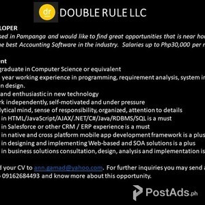 Opportunities for Web Developer | PostAds PH