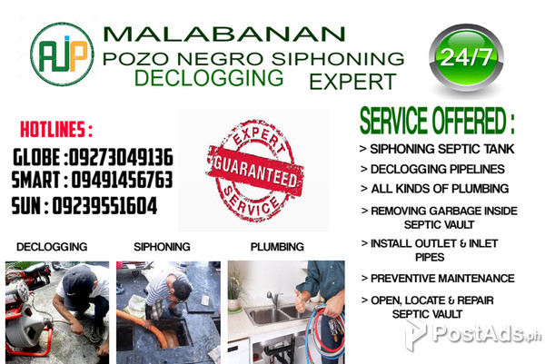QC POZO NEGRO SERVICES 09273049136/09491456763
