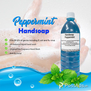 Nude Handmade Essentials Hand Soap(Strawberry,peppermint,apple)1 liter | PostAds PH