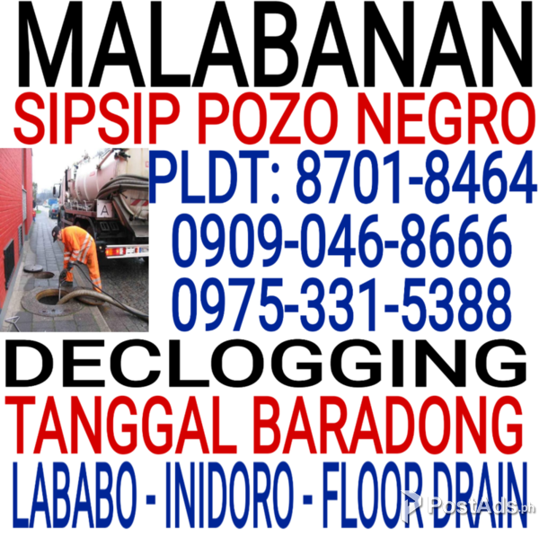 MALANDAY MARIKINA SIPHONING POZO NEGRO DECLOGGING TANGGAL BARADO 