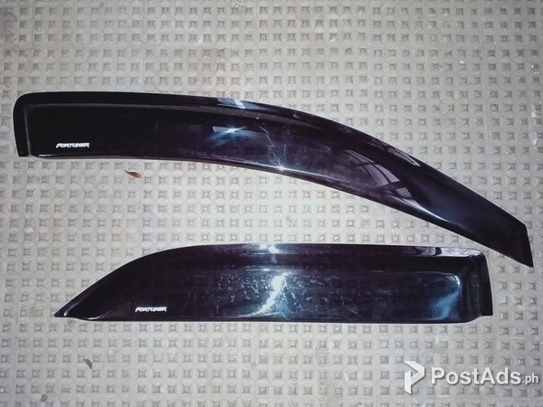 Acrylic plastic rainvisors for cars,suvs,pickups