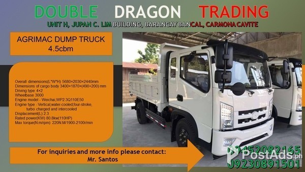 MINI DUMP TRUCK ( AGRIMAC )
