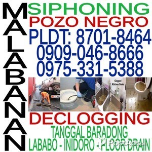MARILAO SIPHONING POZO NEGRO DECLOGGING TANGGAL BARADO 09090468666 | PostAds PH