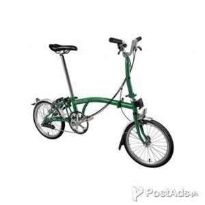 Brompton M6L 2019 Folding Bike Racing Green (USD 839) | PostAds PH