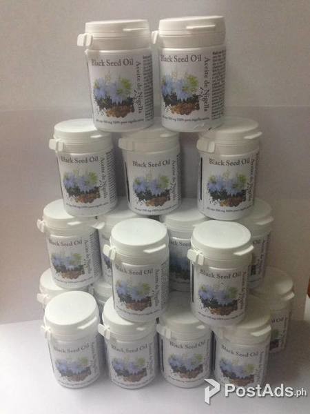 60pcs Soft Gel Black Seed Oil 500mg Made in Egypt