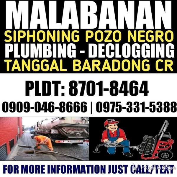 PASIG SIPHONING POZO NEGRO DECLOGGING TANGGAL BARADO 09753315388